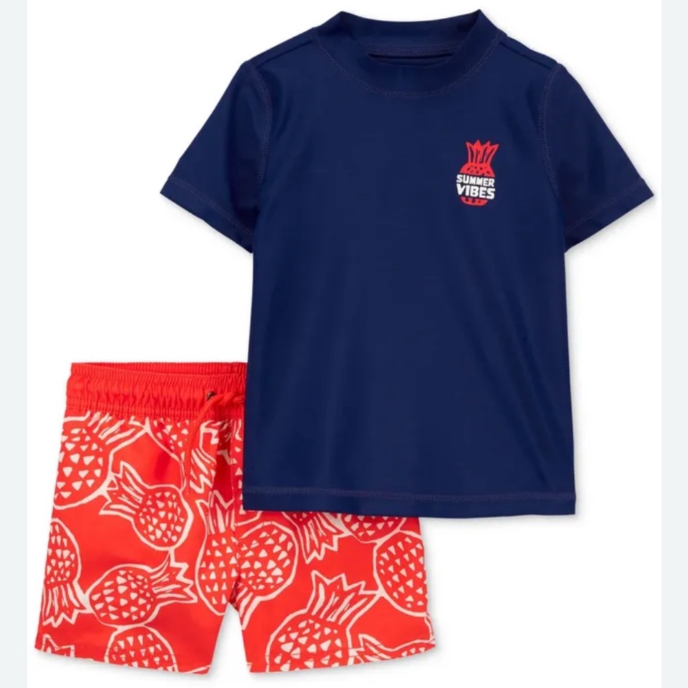 Carter’s 2 Piece Swim Rash guard suit
